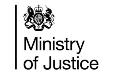 Ministry of Justice Logo | ISG public sector frameworks