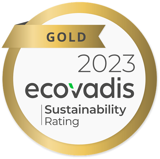 2023 Ecovadis Gold Sustainability Rating