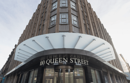 100 Queen Street - office fit out and extension - ISG - Glasgow - Challenges