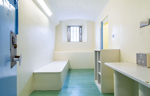 Prison cell at HMP Liverpool wing B refurbished by ISG