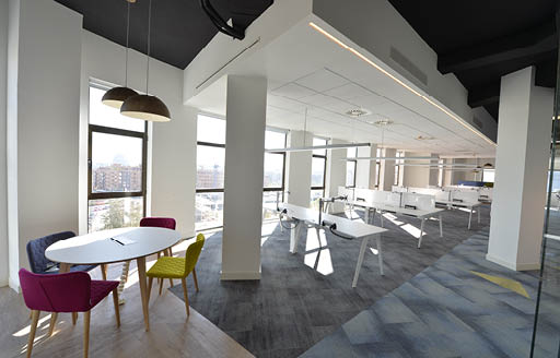BT office fit out Madrid Spain BAND03 - ISG