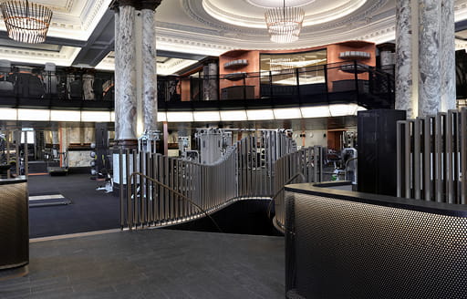 Equinox leisure fit out London - ISG 