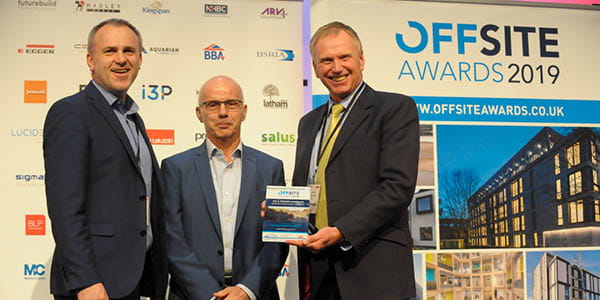 A night of celebration for ISG at the Offsite Construction Awards 