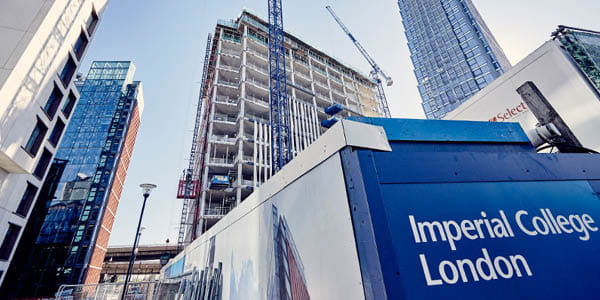 Exceptional CCS score for ISG’s Imperial College London project