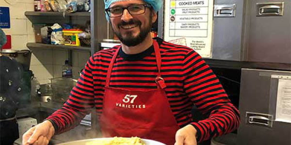 The ISG team at 60 Whitfield Street in Fitzrovia recently volunteered at The Soup Kitchen, a local charity that provides free food and clothing to hundreds of homeless people in London. 