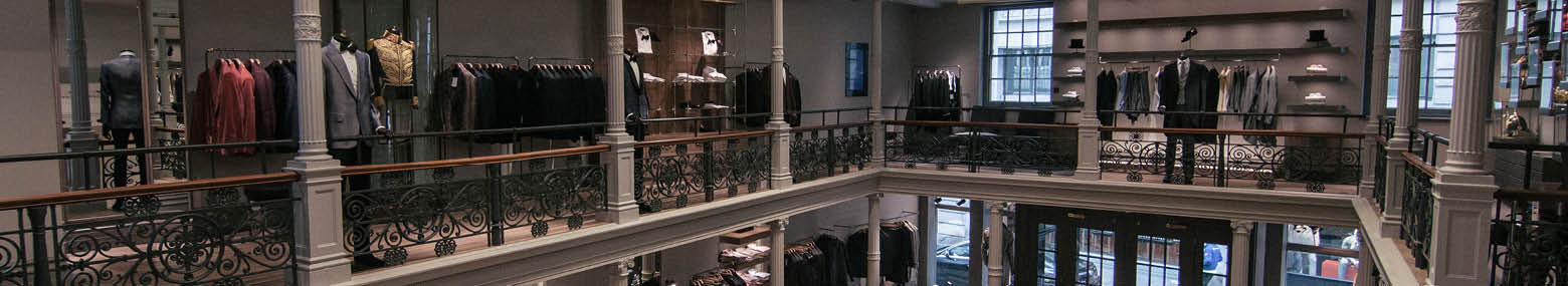 Gieves and Hawkes store fit out - ISG