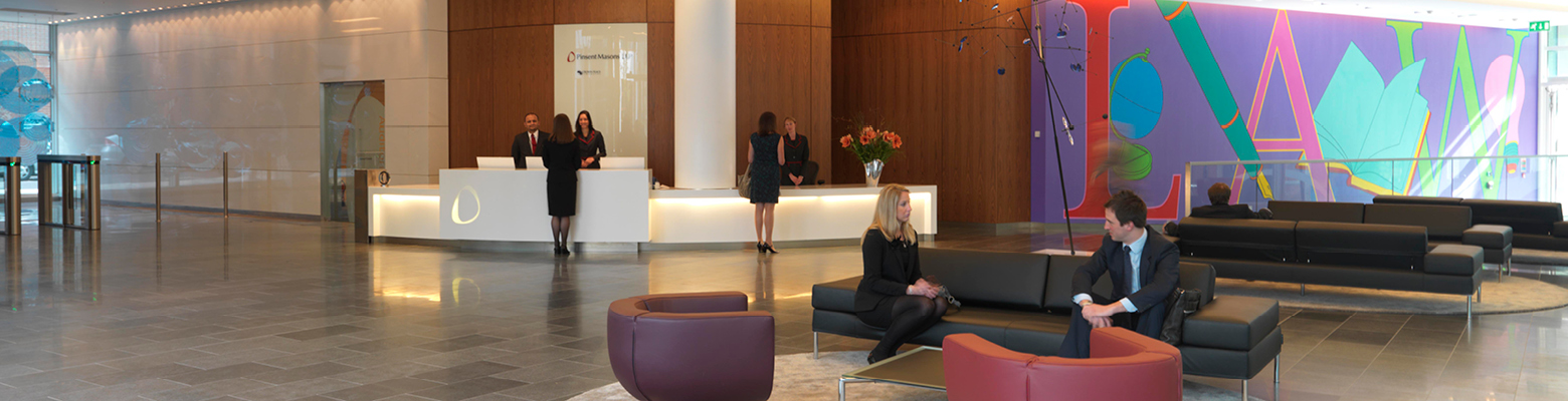 Pinsent Masons office fit out - ISG