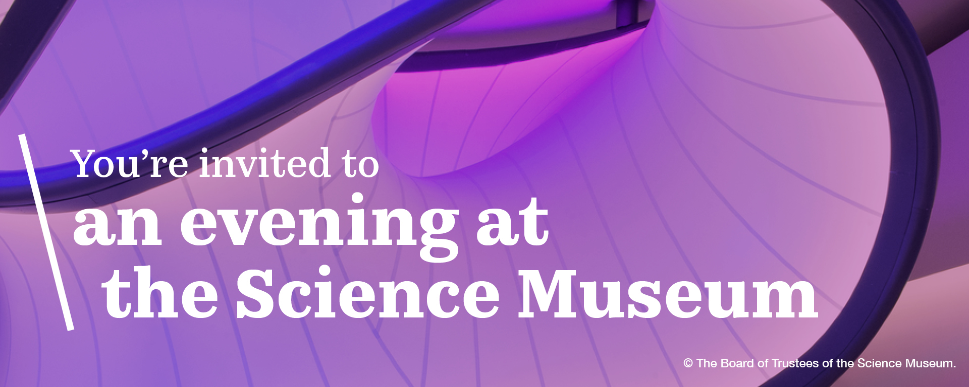 You're invited to an evening at the science museum with ISG