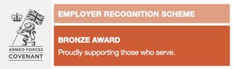 Armed Forces Covenant - Employer recognition scheme - Bronze award