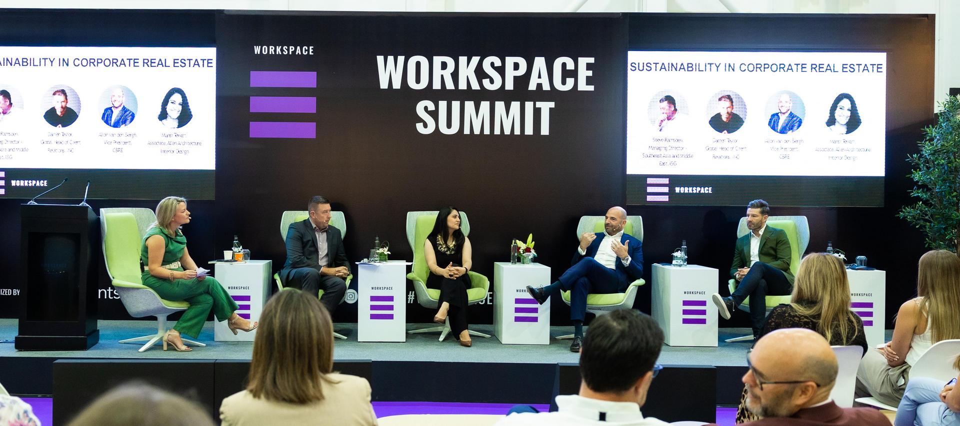 ISG at Workspace Summit Dubai