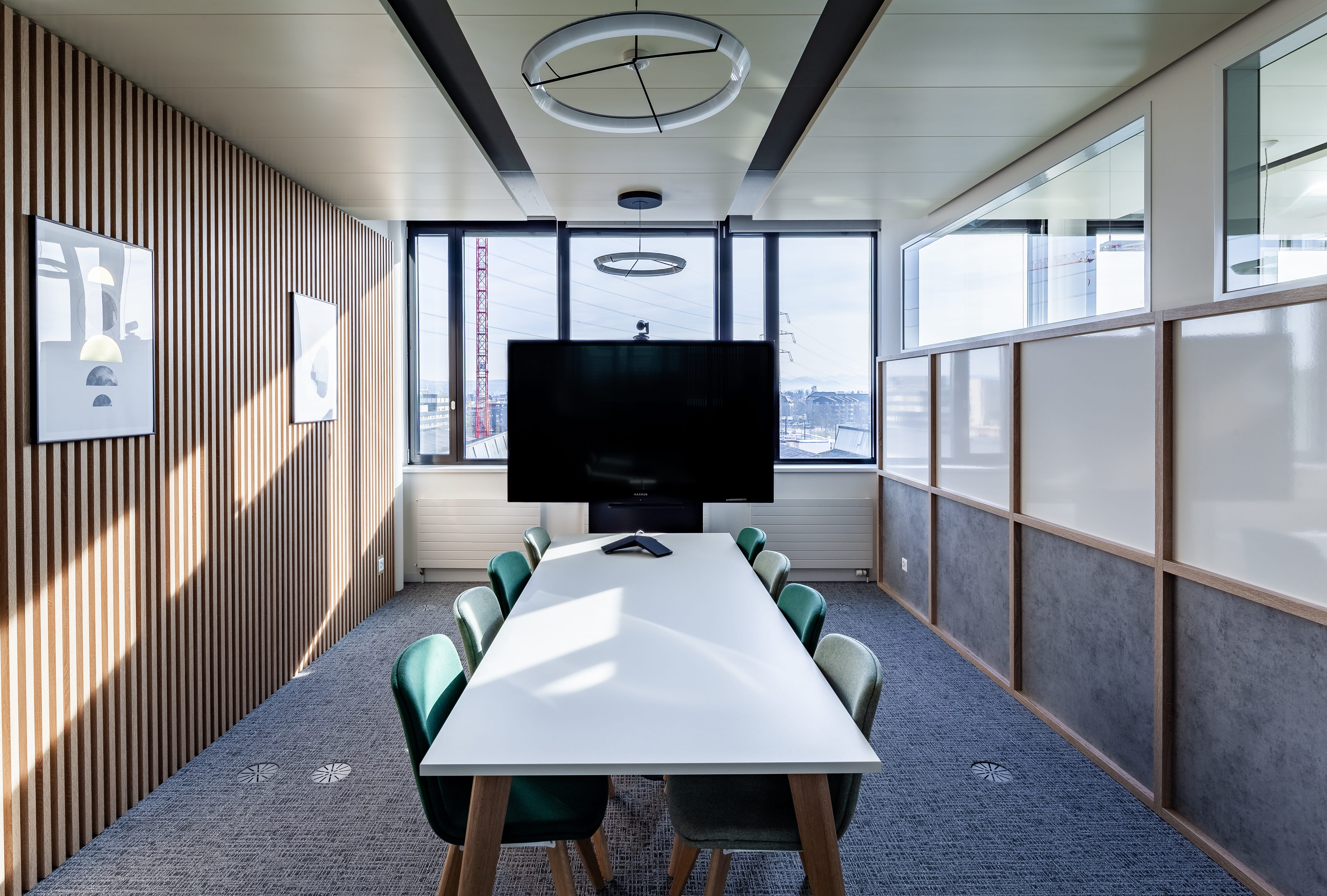 Meeting room at Huawei Zurich ISG Switzerland