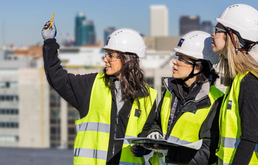 3 construction workers