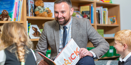 Mark Dent, Executive Headteacher,  Cambrai Primary School, Catterick, UK
