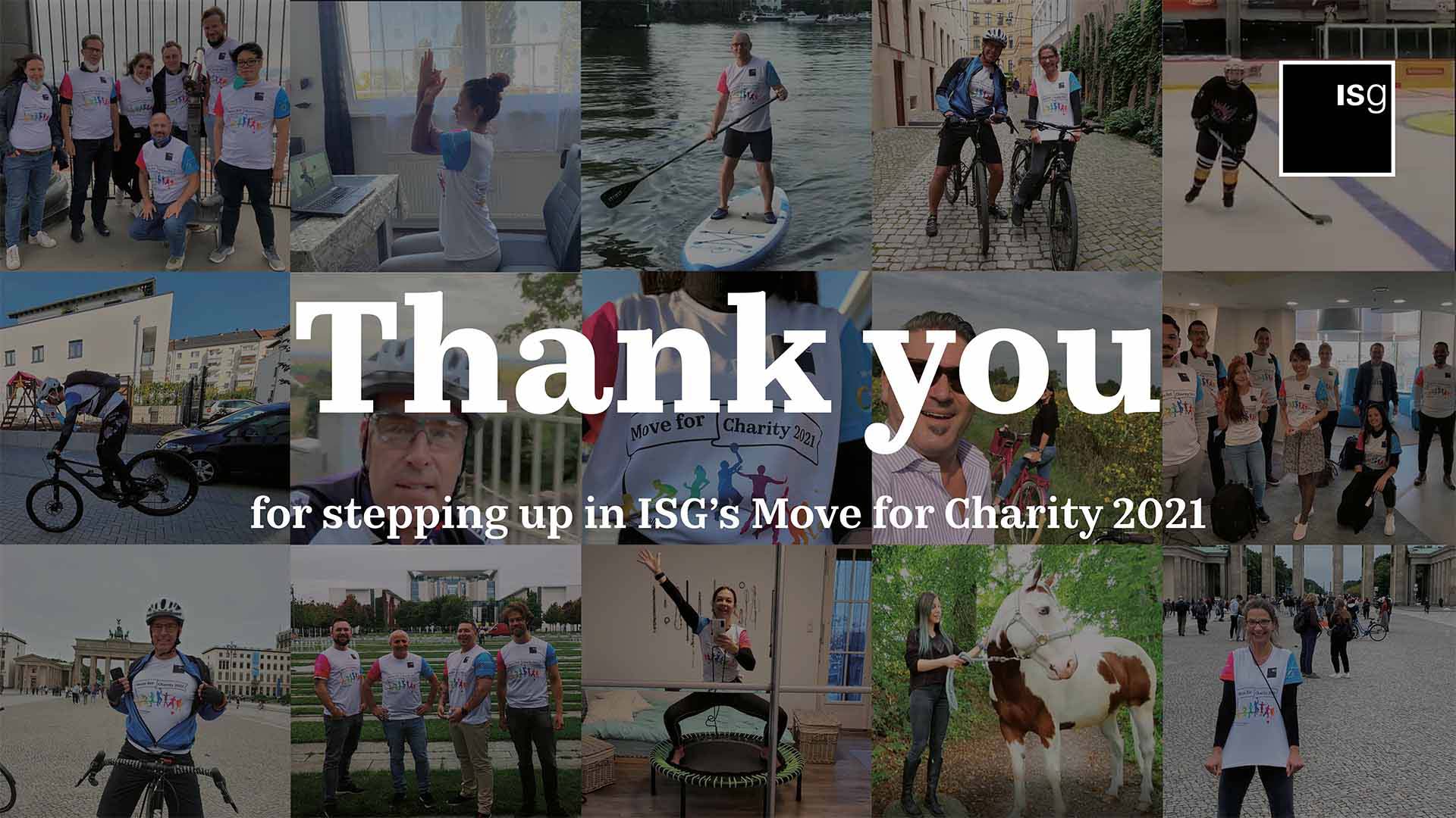 Move for Charity 2021 | ISG