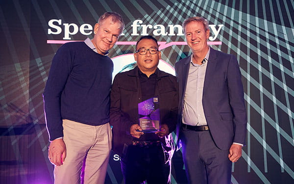 Leroy Chen, Project Manager, Singapore - award win