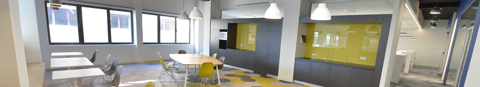 BT office fit out Madrid Spain - ISG