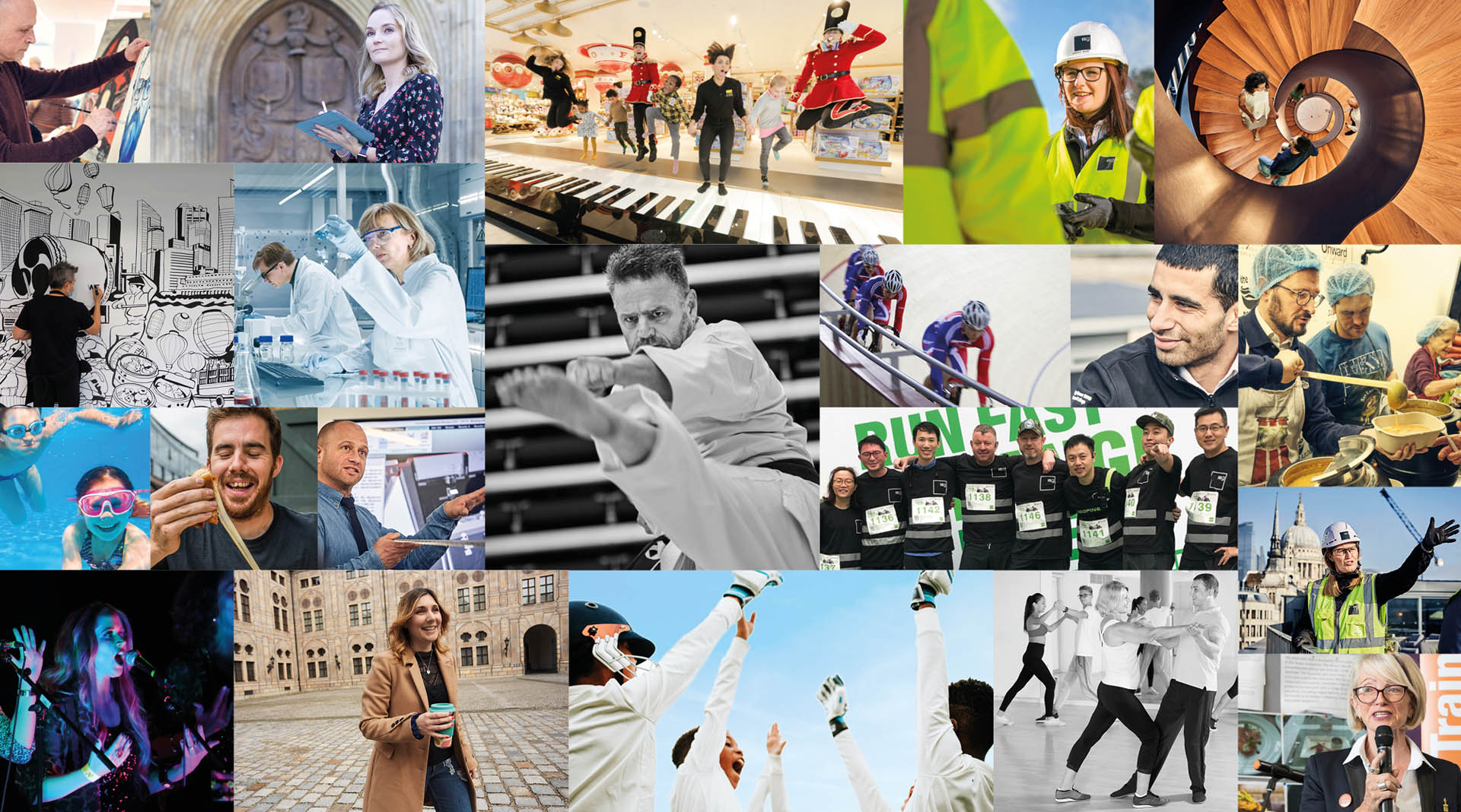 ISG Values and Culture picture montage