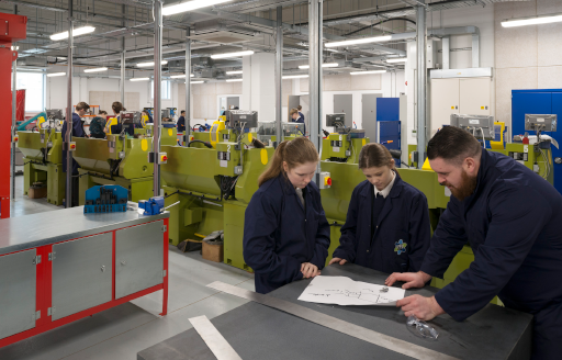 UTC Warrington, construction - ISG
