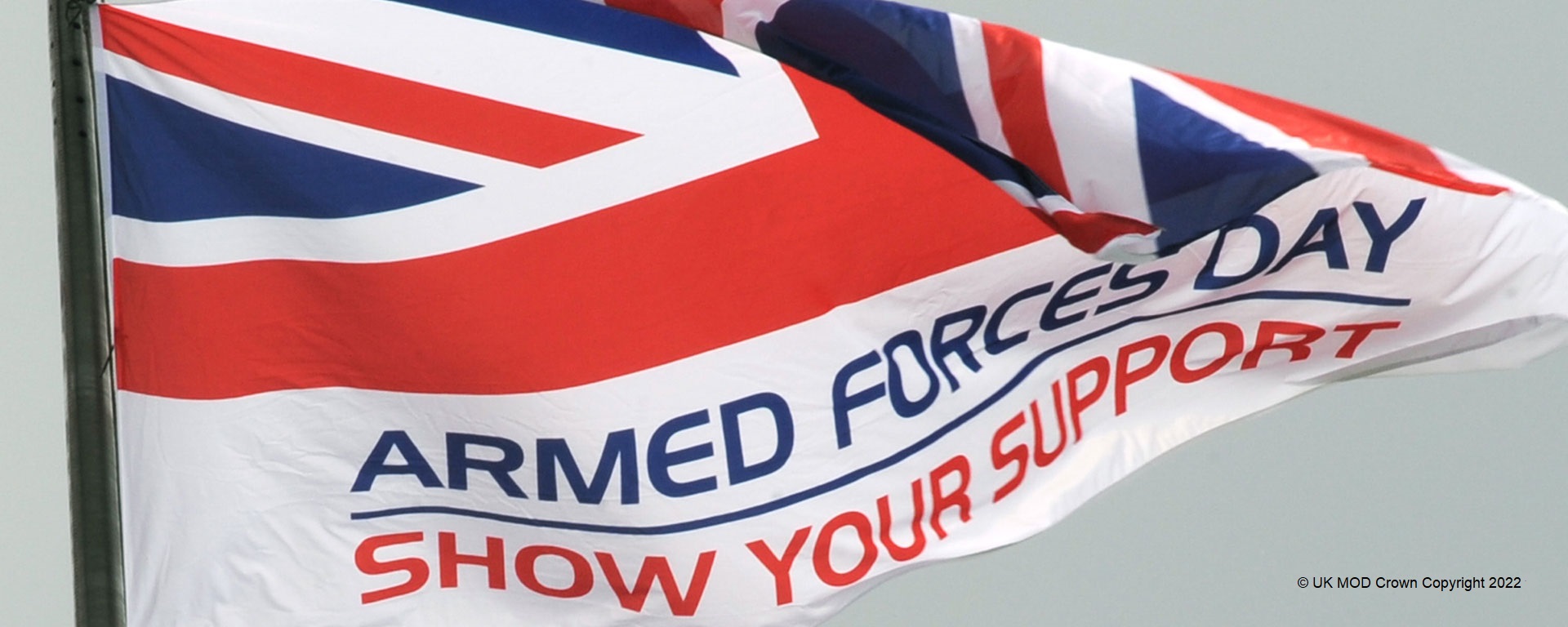 Armed Forces Flag © UK MOD Crown Copyright 2022