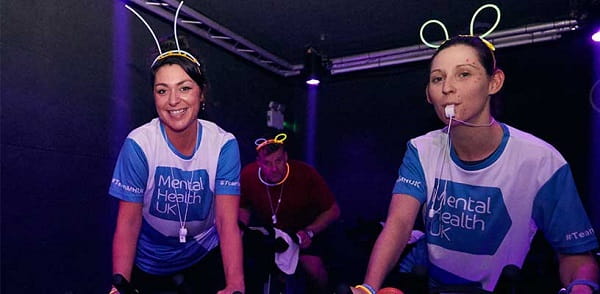 Spin for charity Mental Health UK - ISG